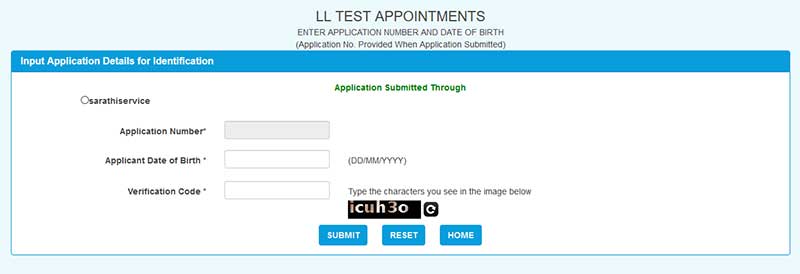 How to Apply for New Learner's Licence Step 9