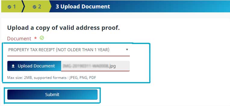 How to update make corrections in Aadhaar Card in Online Step 10