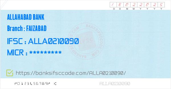 Allahabad Bank ATMs in Faizabad, Uttar Pradesh