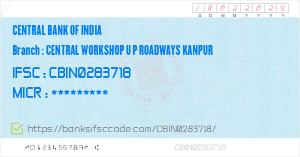 ifsc code central bank of india barra kanpur