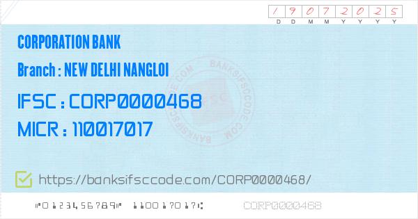 Corporation bank forex branch delhi