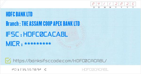 hdfc home loan pan number and address