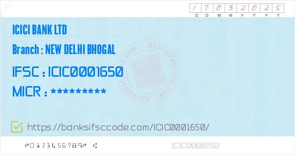 icici bank malviya nagar new delhi ifsc code