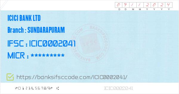 Icici Bank Ltd Sundarapuram Branch IFSC Code - Coimbatore. Contact ...