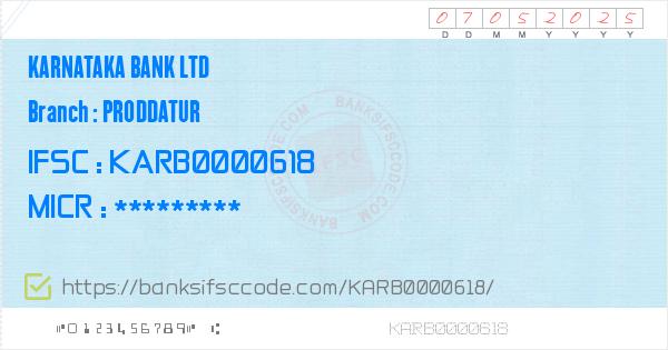 corporation bank proddatur branch ifsc code number