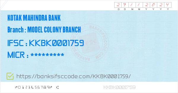 kotak-mahindra-bank-model-colony-branch-branch-ifsc-code-pune