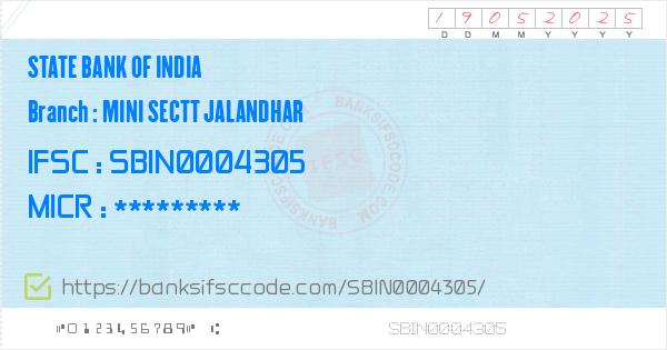 swift code of state bank of india jalandhar