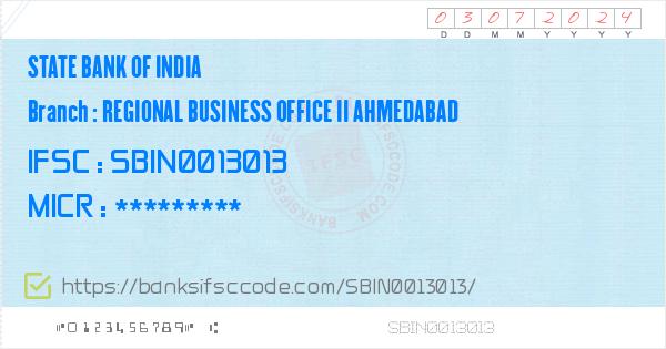 State Bank of India Regional Business Office Ii Ahmedabad ...