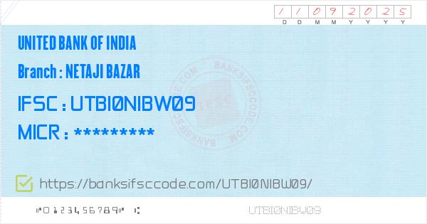 Utbi0nibw09 Ifsc Code Details